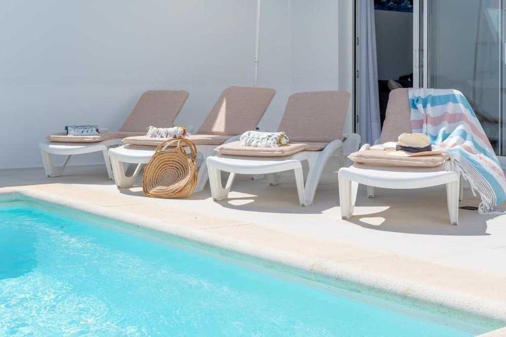 Casa Lolalo - Modern Villa With Pool, 15Min Walk To Marina Rubicon 普拉亚布兰卡 外观 照片